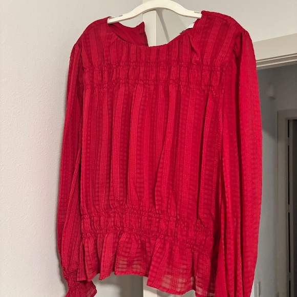 Red blouse - Picture 1 of 3